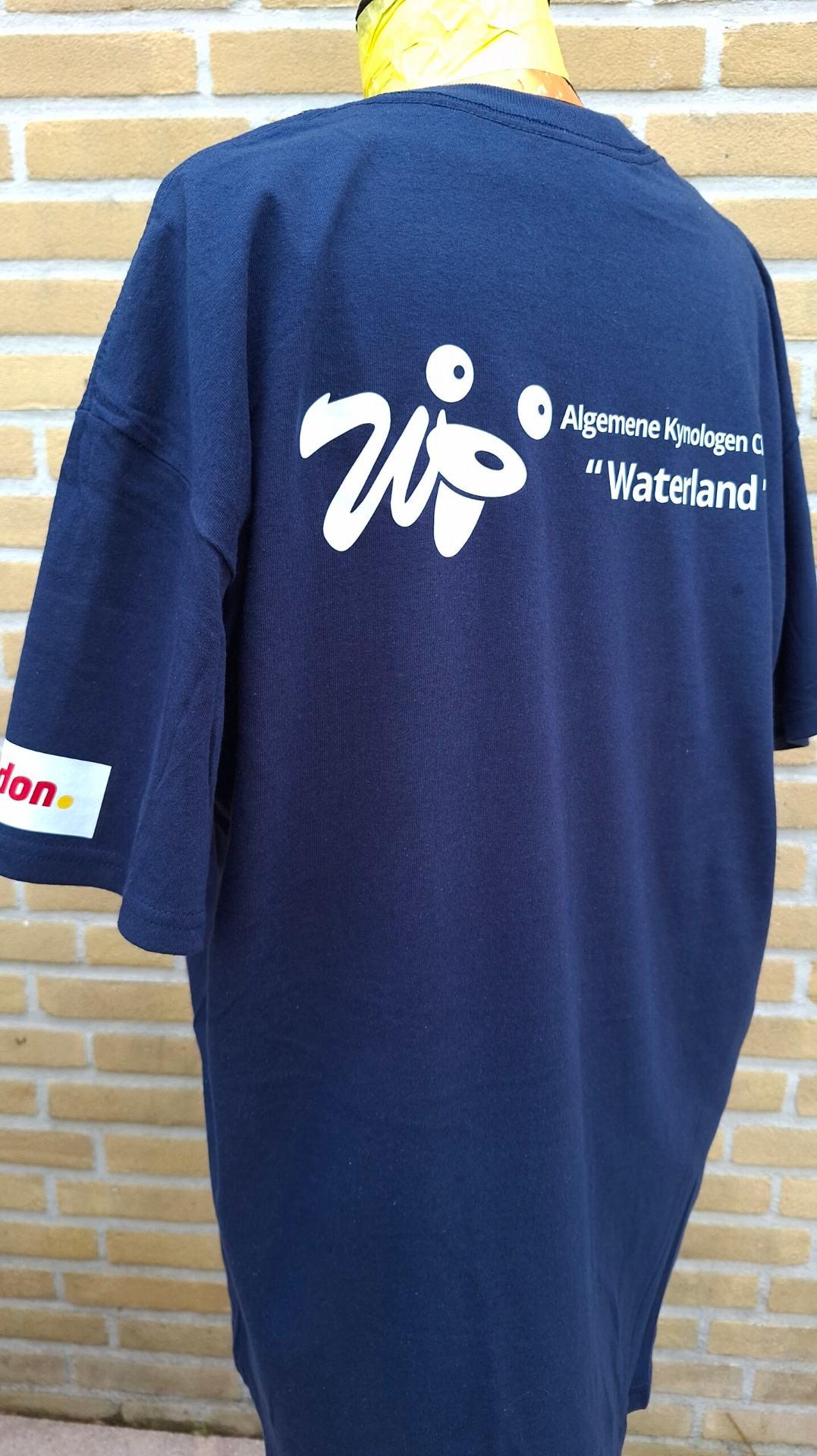 AKC Waterland DTF-bedrukking detail