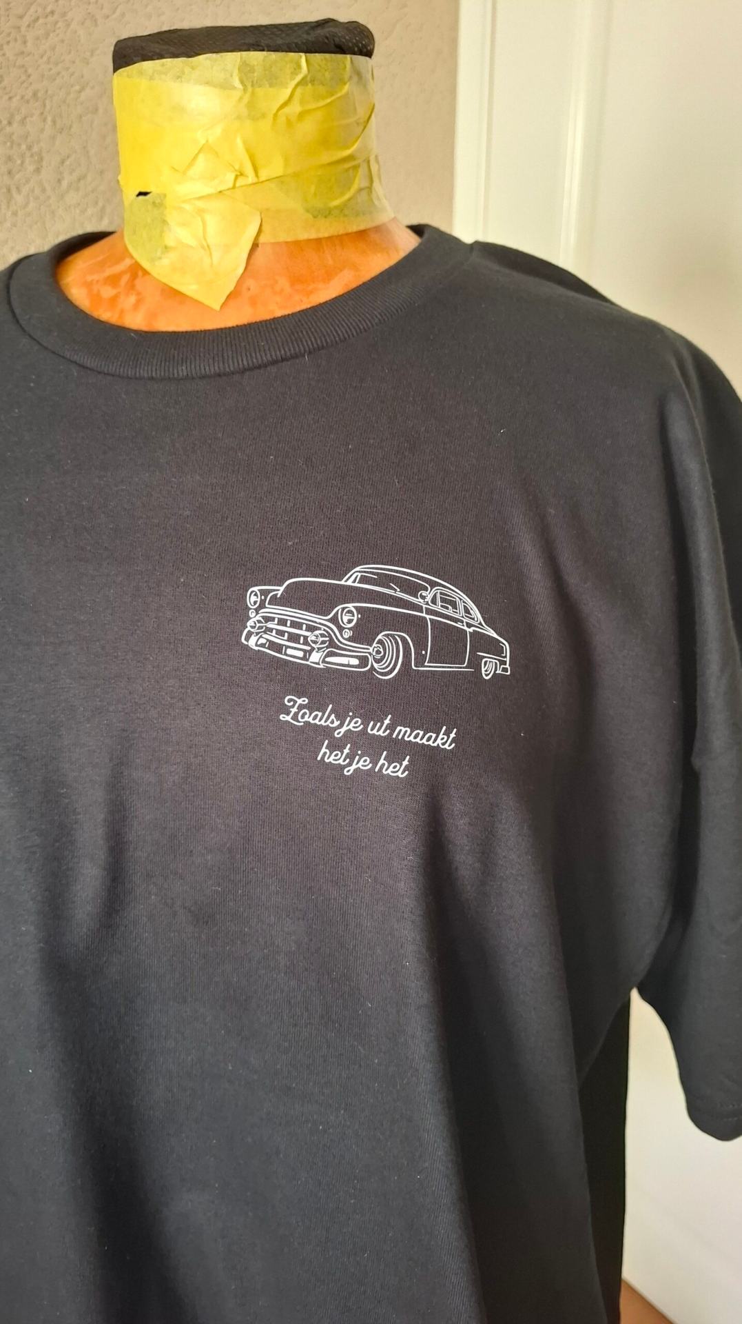 DTF-bedrukking met auto-ontwerp