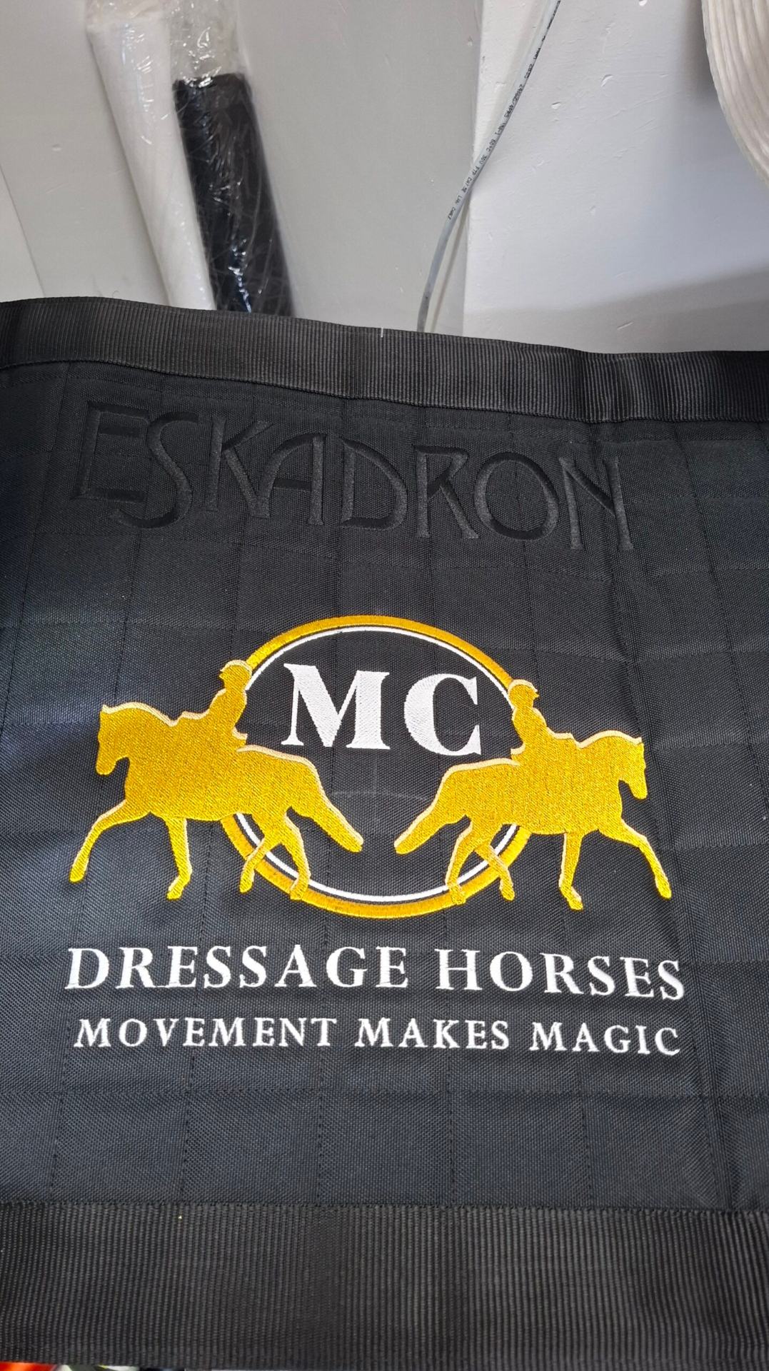 MC Dressage Horses borduurwerk